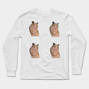 4 Peace Hamster Long Sleeve T-Shirt